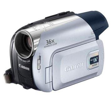 Canon MD205 MiniDV Digitale Videocamera - Zilver (In doos), Verzenden, Zo goed als nieuw