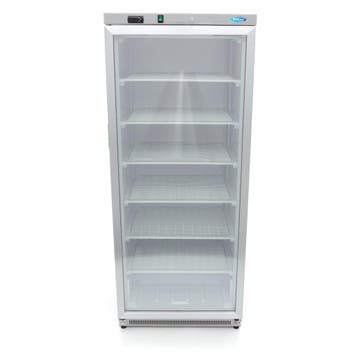 Vrieskast - 600 L - Rvs - met Glazen Deur, Verzenden, Nieuw in verpakking