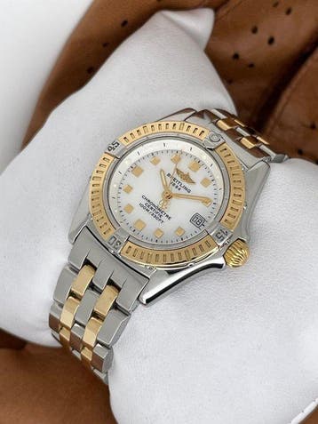Breitling - Callistino 18K Gold Steel Lady - D72345 - Dames, Nieuw