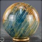 Spectaculaire onyx-kogel van uitzonderlijke schoonheid – Een