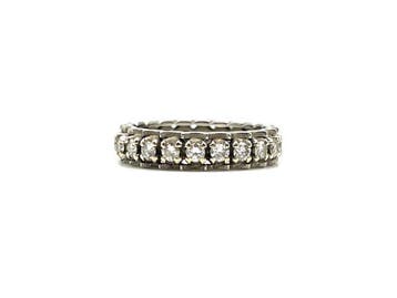 Zonder minimumprijs - Ring - 18 karaat Witgoud - 0.66ct. tw., Nieuw