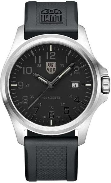 Luminox X2.2502 Patagonia Steel horloge 43 mm, Overige merken, Staal, Verzenden, Polshorloge