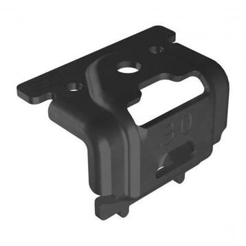 54x ESDEC Flatflix/Clickfit Eindklem 30mm Platdak Zwart, Ophalen, Nieuw