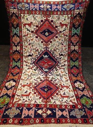 Sumakh kilim - Tapijt - 187 cm - 124 cm, Nieuw