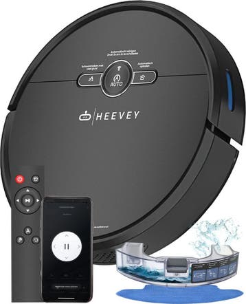Heevey Robotstofzuiger met dweilfunctie - Automatisch, Ophalen of Verzenden, Gebruikt