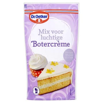 Dr. Oetker Botercreme Mix 105g, Verzenden, Nieuw