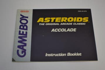 Asteroids (GB GPS MANUAL), Verzenden, Zo goed als nieuw