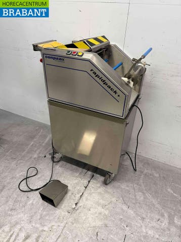 RVS Conpax Rapidpack Vleeswareninpakmachine Inpakmachine, Ophalen of Verzenden, Gebruikt