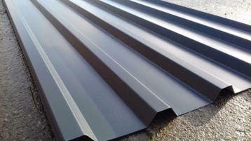 damwand en dakplaten kleur antraciet op maat € 8,95,- m², Nieuw, Overige materialen, Minder dan 4 cm, 15 m² of meer