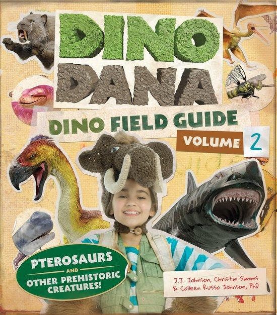 Dino Dana: Dino Field Guide: Pterosaurs and Other, Boeken, Taal | Engels, Zo goed als nieuw, Verzenden