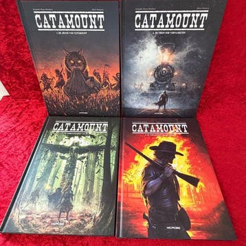 Catamount 1 t/m 4 - Complete reeks HC - 4 Album - Eerste, Boeken, Stripboeken, Nieuw