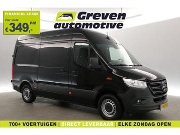Mercedes-Benz Sprinter 316 2.2 CDI 164PK L2H2 | Airco |, Euro 6, Zwart, Mercedes-Benz, Nieuw