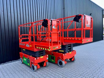 Het leasen van een schaarhoogwerker is voordeliger dan huren, Zakelijke goederen, Machines en Bouw | Liften, Steigers en Ladders