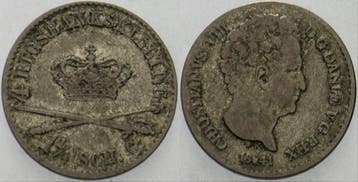 4 Rigsbankskilling (1 1/2 Schilling) 1841 Denmark Christi..., Verzenden