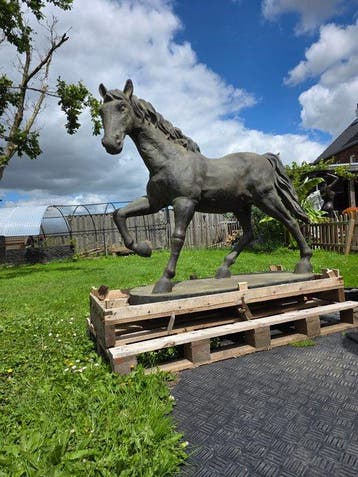 Beeld, XL Horse - 120.5 cm - Gietijzer - 2026