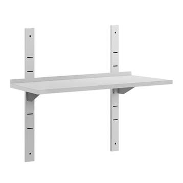 GGM Gastro | RVS wandplank ECO - 1000x400mm | WBK104#ECO |, Verzenden, Nieuw in verpakking, RVS Meubilair