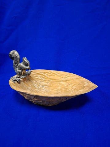 Duitse zwarte woud - Schaal - .800 zilver, Walnoot - Schaal,