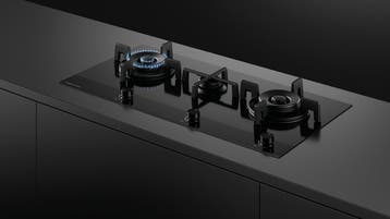 Fisher& Paykel CG903DNGGB4 Kookplaat 90 cm 3-pits, Witgoed en Apparatuur, Kookplaten, Nieuw, 3 kookzones of minder, Ophalen of Verzenden