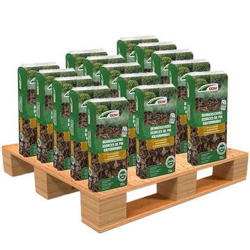 Dennenschors pallet | 1260 liter | DCM, Verzenden