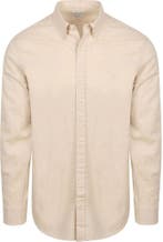 McGregor Overhemd Cotton Linen Ecru maat XXL Heren, Kleding | Heren, Overhemden, Verzenden, Nieuw, Beige, McGregor