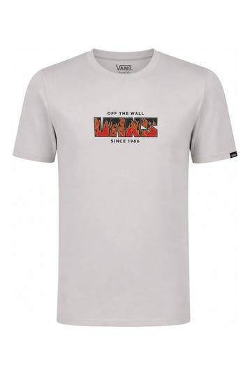 Vans T-shirt Jongens in maat S Wit, Kinderen en Baby's, Verzenden, Zo goed als nieuw, Vans, Jongen of Meisje