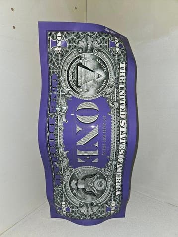 Karl Lagasse (1981) - ONE DOLLAR Illuminated no reseve