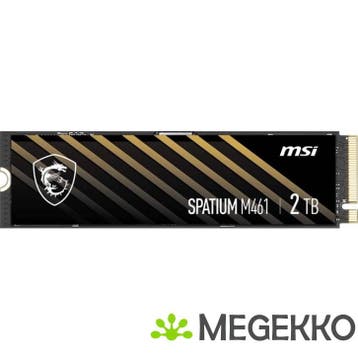 MSI SPATIUM M461 PCIe 4.0 NVMe M.2 2TB, Verzenden, Nieuw, MSI