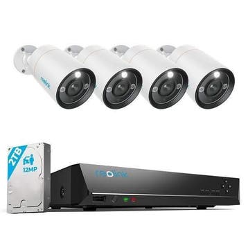 Reolink RLK8-1200B4-A-4MM, 12MP Beveiligingsset, Ophalen of Verzenden, Nieuw