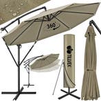 Zweefparasol - Tuinparasol - Parasol 350 cm - Met voet - Met, Tuin en Terras, Parasols, Verzenden, Zo goed als nieuw