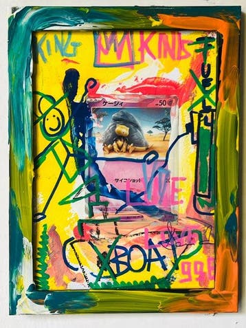David Harianna (1978) - Esclusiva Opera dArte Pop Art: Natu, Nieuw