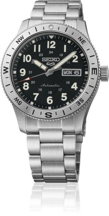 Seiko - Seiko Sports Field Automatic Black Dial - HDB006K11, Nieuw