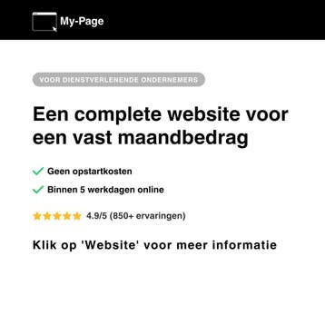 Website Laten Maken? | Geen Opstartkosten | In 5 Dagen Live, Webdesign