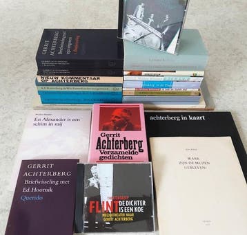 Gerrit Achterberg - 25 titels - waaronder werk in beperkte