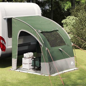 vidaXL Achterkleptent Groen 194 x 180 x 210 cm taft, Verzenden, Nieuw, Tot en met 2