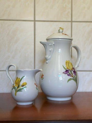 Meissen - Kruik (2) - Porselein