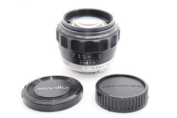 Minolta MC ROKKOR-PG 58mm f/1.2 (2510122) Cameralens, Nieuw