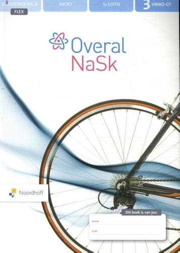 Overal NaSk 3 vmbo gt Leerwerkboek A 9789001291600, Zo goed als nieuw