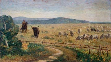Giovanni Malesci (1884-1969) - Pascolo Maremmano, Antiek en Kunst