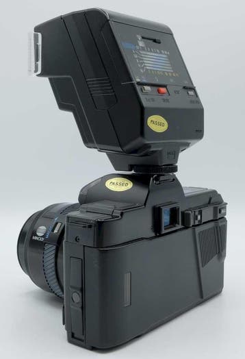 Minolta 5000 + 35-70mm + Flitser, Audio, Tv en Foto, Fotografie | Lenzen en Objectieven, Ophalen of Verzenden, Gebruikt