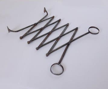 Ember tongs - Tang - Staal - 1850-1900 - late negentiende