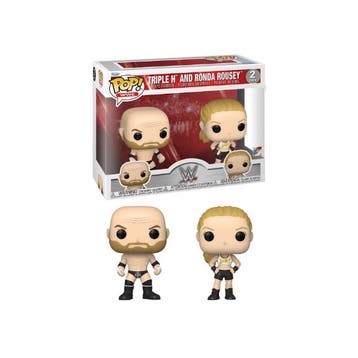 Funko Pop! WWE - Triple H and Ronda Rousey - 2 Pack, Verzenden, Nieuw