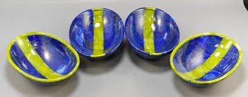Natuurlijke lapis lazuli en jade-serpentine stenen, Verzamelen