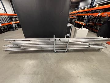 Pallet: aluminium buizen, Ophalen, Gebruikt