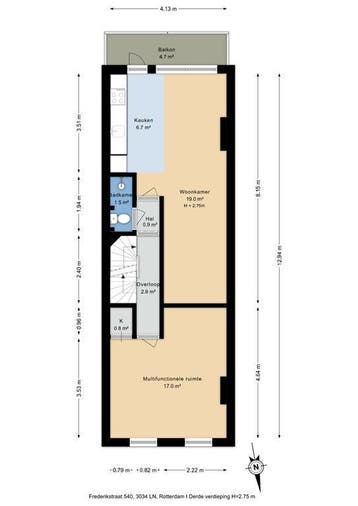 Te huur: Appartement Frederikstraat in Rotterdam, Appartement, Rotterdam, Zuid-Holland