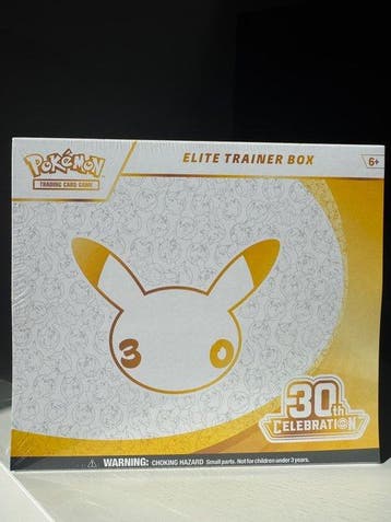 Pokémon - 1 Elite trainer box - 30th Celebration, Nieuw