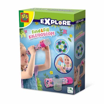 SES - Explore - Vind en vul caleidoscoop (Knutselpakketten), Verzenden, Nieuw, Knutselen