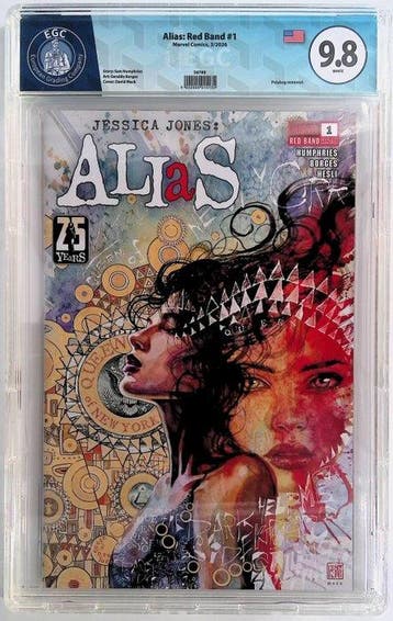 Alias: Red Band #1 - EGC 9.8 - 1 Graded comic - Eerste druk, Nieuw