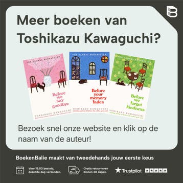 Before the coffee gets cold / Voordat de koffie koud wordt /, Boeken, Verzenden, Zo goed als nieuw, Toshikazu Kawaguchi