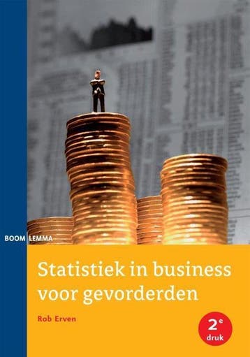 Statistiek in business voor gevorderden, 9789462360396, Verzenden, Zo goed als nieuw, HBO
