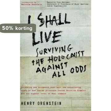 I Shall Live - Henry Orenstein 9780825305979, Verzenden, Gelezen, Henry Orenstein